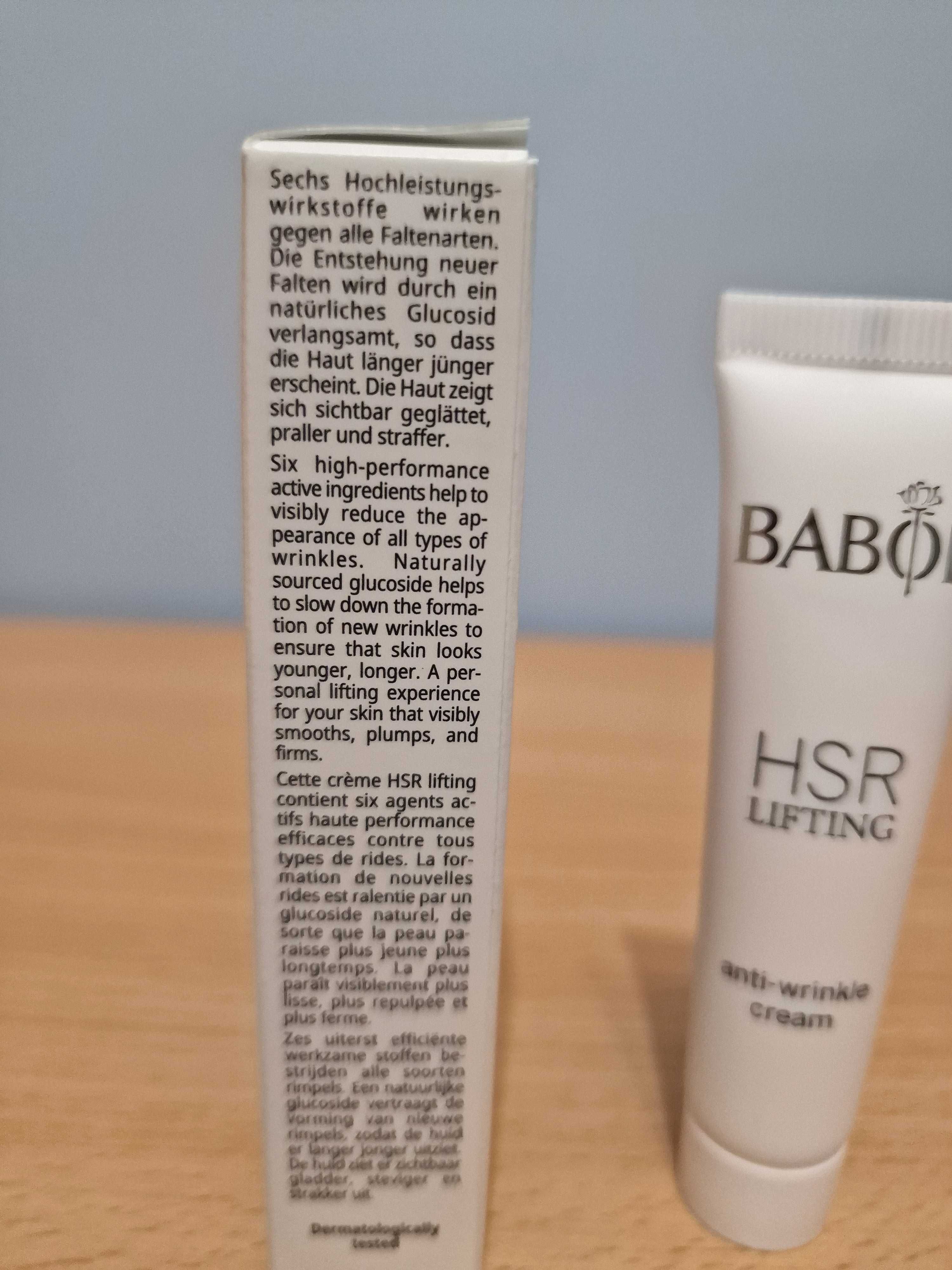 Krem liftingujący do twarzy HSR Cream Babor 15 ml