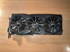 ASUS Radeon RX 580 8Gb Top Edition Strix Самая холодная 580