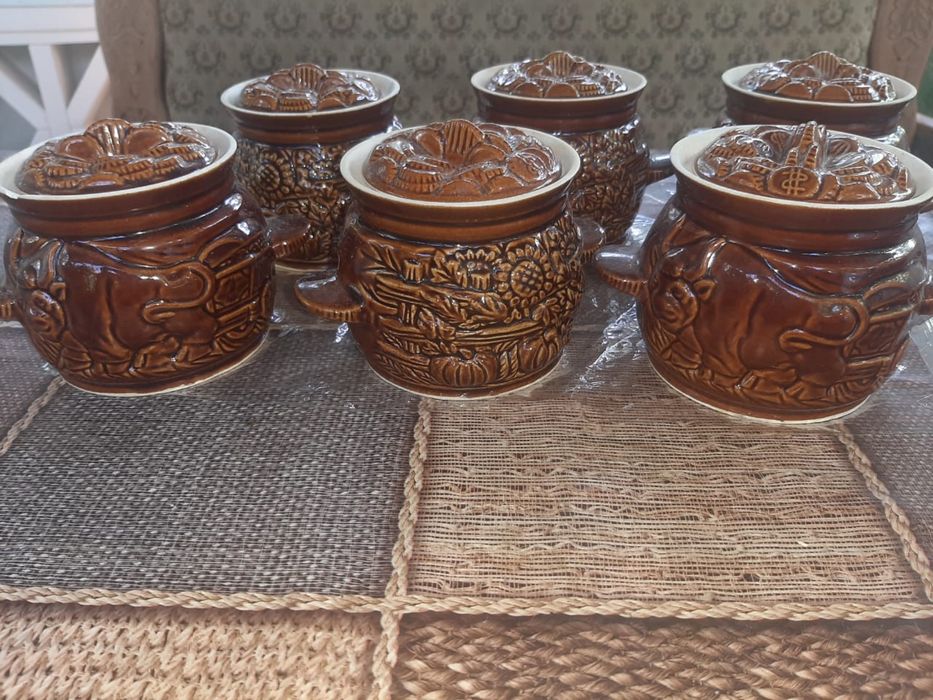 Посуда для запикания (Глечики) 6 шт. НОВЫЕ!