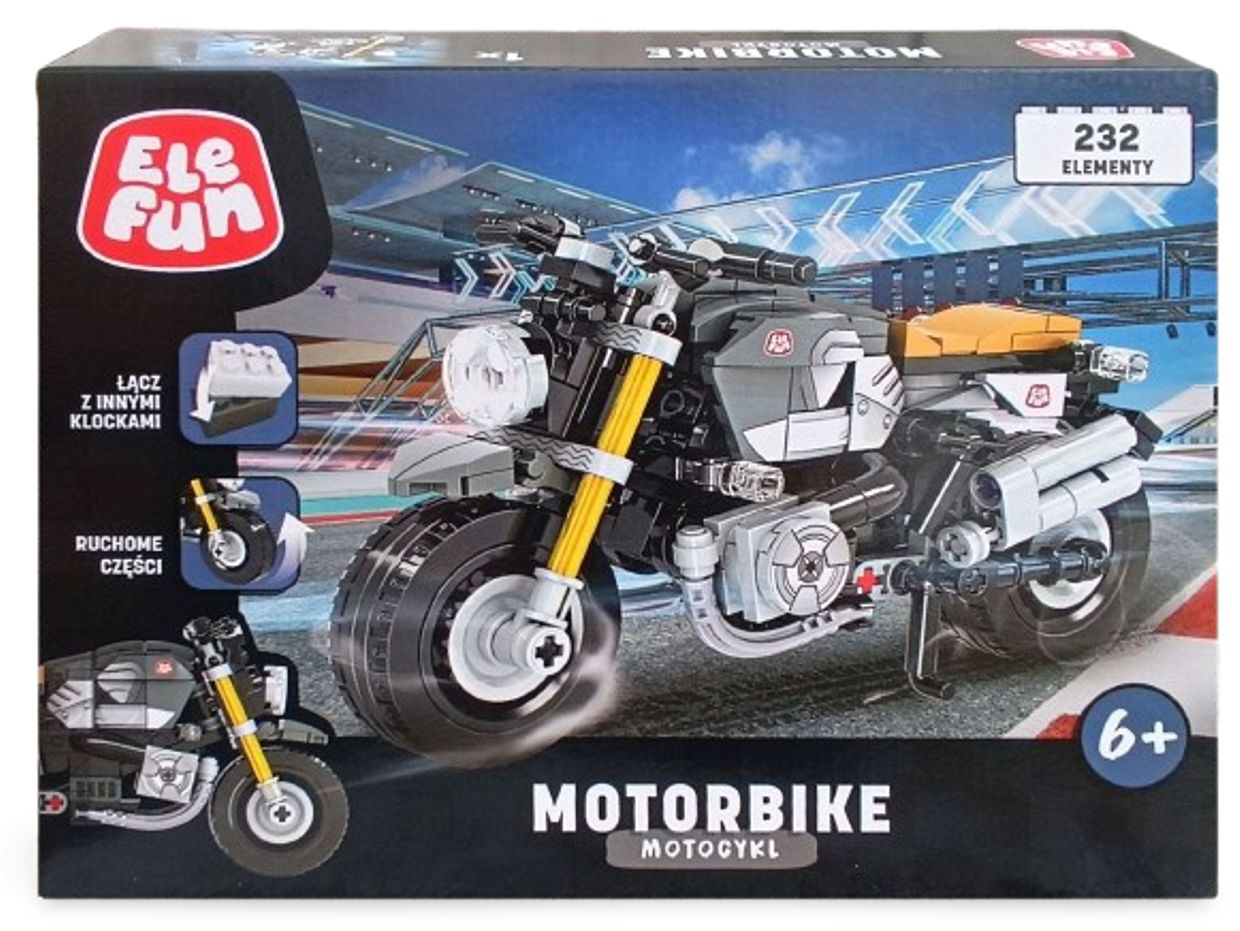 Klocki Elefun - Motorbike - Motocykl 8820