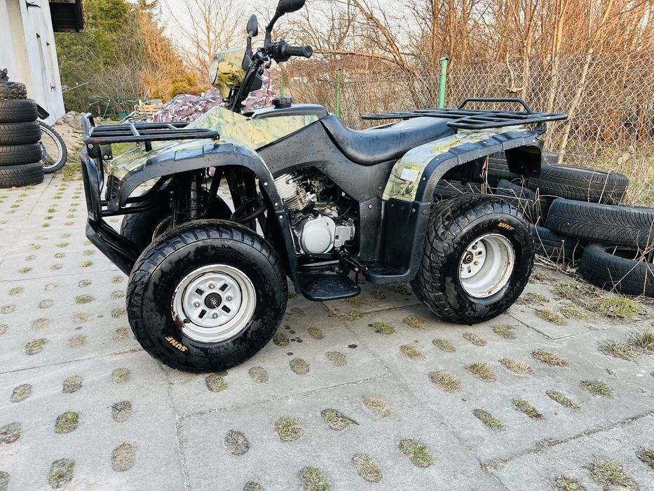 Quad jak yamaha timberwolf, bigbear 250 bashan atv 2x4 przeprawowy