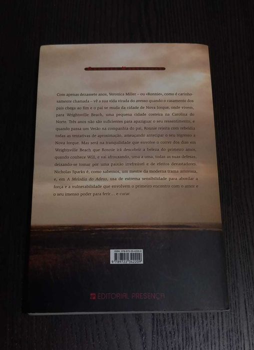 "A Melodia do Adeus" - Nicholas Sparks