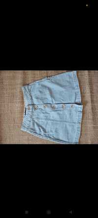 Jeansowa spódniczka 100% bawełna