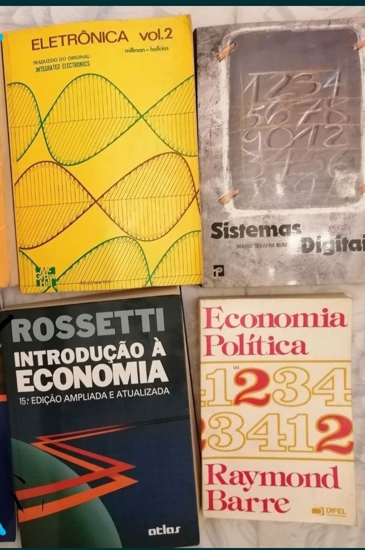 Livros técnicos desenho, estatística, matemática, informática, electr