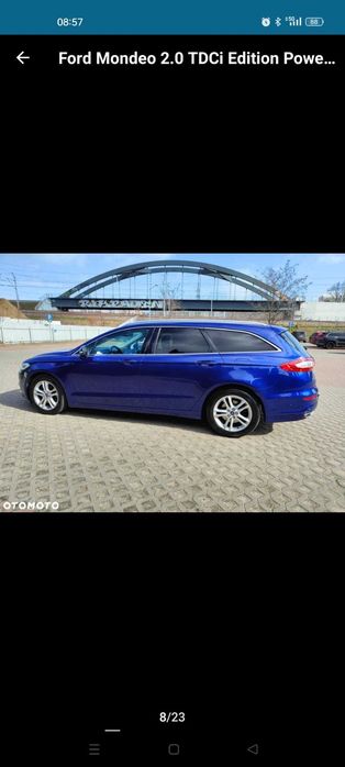 Ford Mondeo MK5 2016 2.0 TDCi 180 KM – Elegancja, Wydajność i Komfort