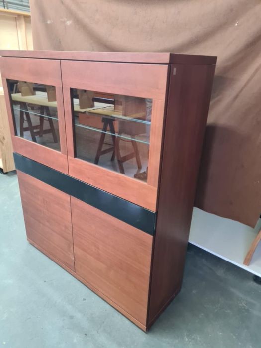 Meble Kler Klose stół, komoda rtv, witryna, szafa wisząca