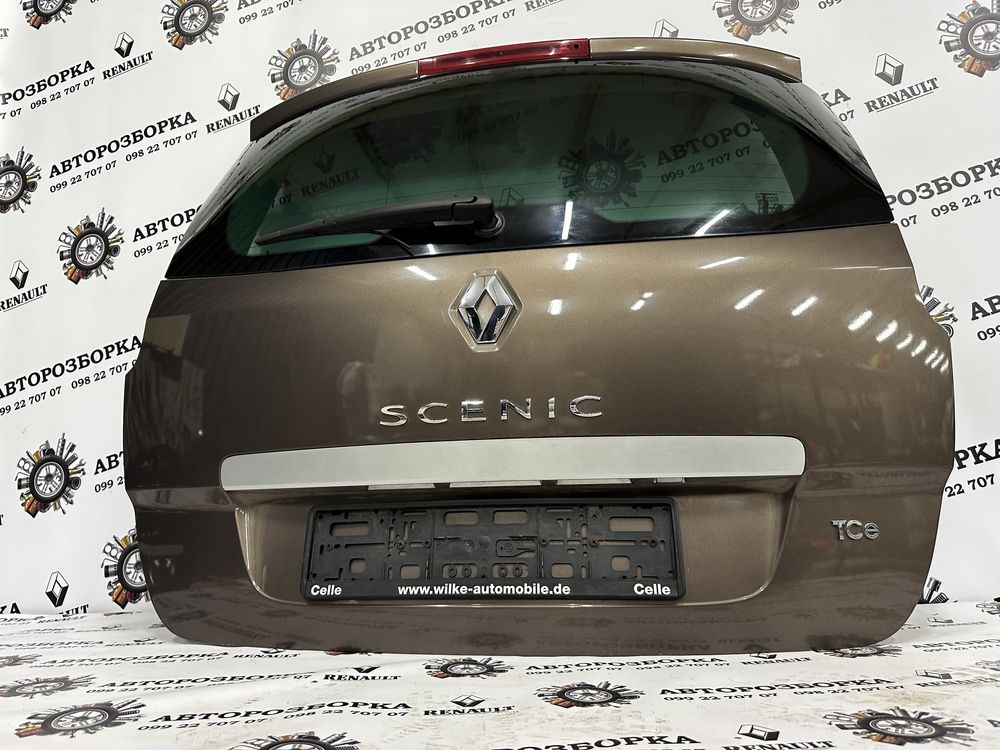 Ляда Кришка багажника Renault Grant Scenic 3 TECNB 2009-2016
