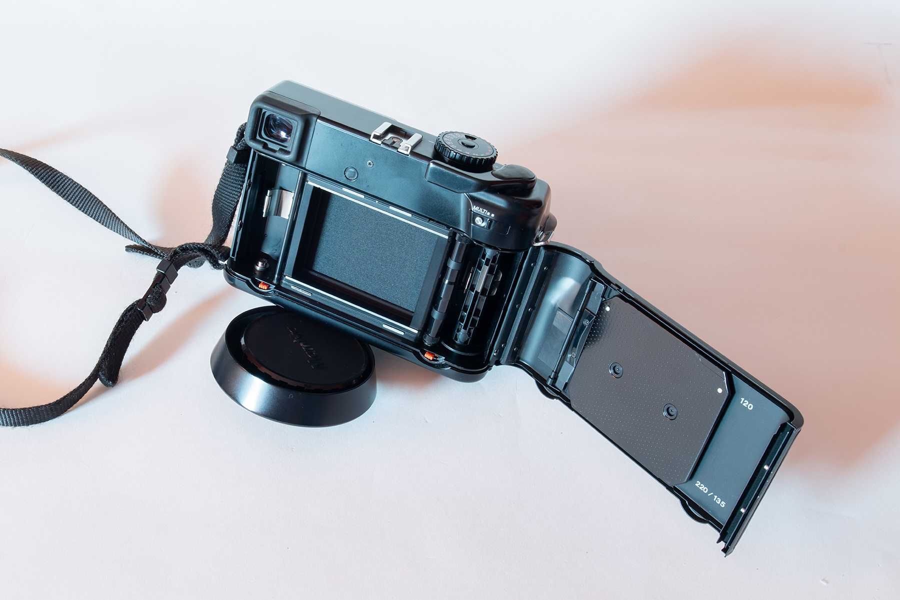 Mamiya 7II + 3 obiektywy 80mm f/4, 65mm f/4, 43mm f/4,5