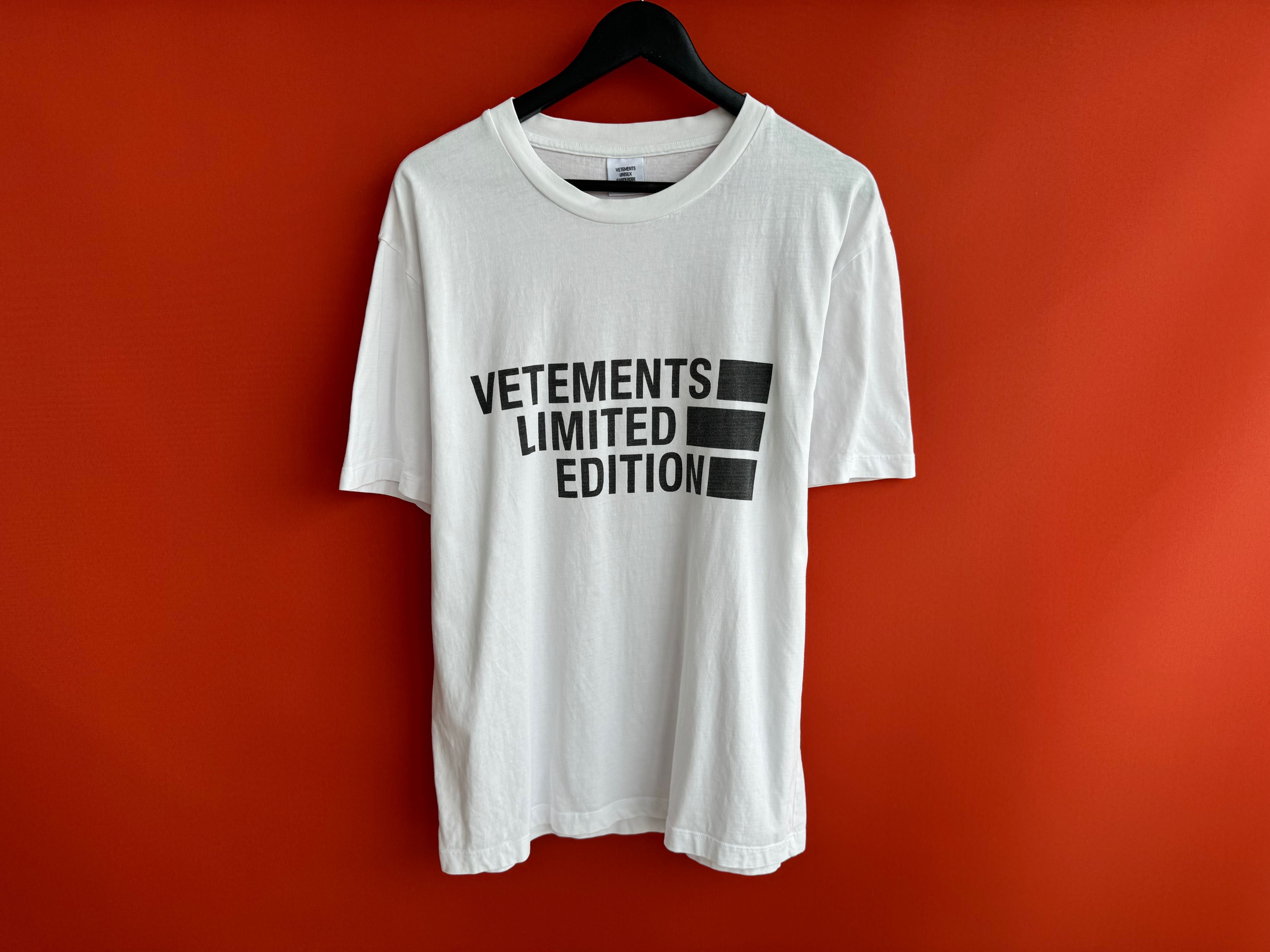Vetements Limited Edition оригинал мужская футболка размер M Б У