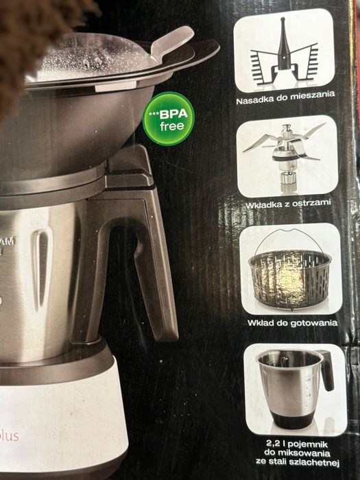 Robot kuchenny z wagą lidlomix silverCrest  1000 W biały