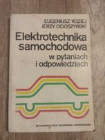 Książka Elektrotechnika Samochodowa - E. Koziej J. Ocioszyński
