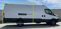 cwiartka bok prawy tyl Iveco Daily maxi rozstaw 4.1m