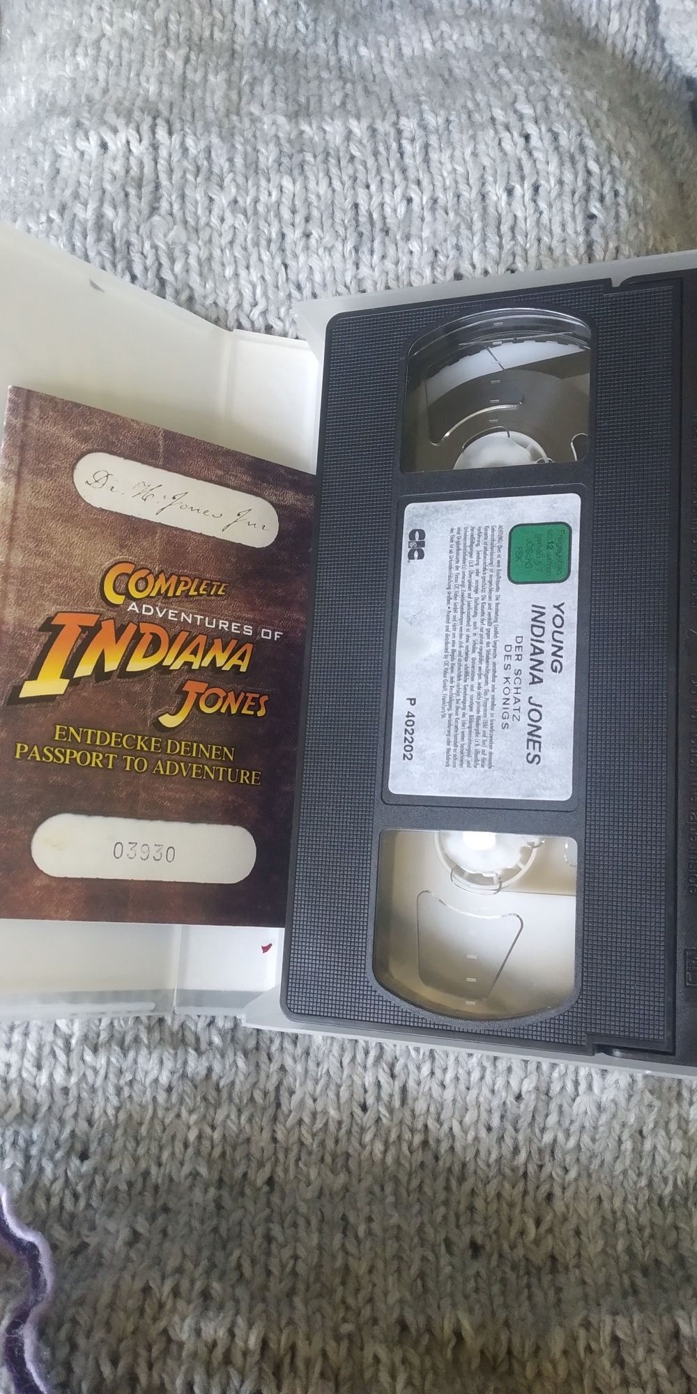 VHS Indiana Jones