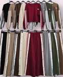 Komplet dresowy bluza plus spodnie  lampasy z zatrzaskami s-xl