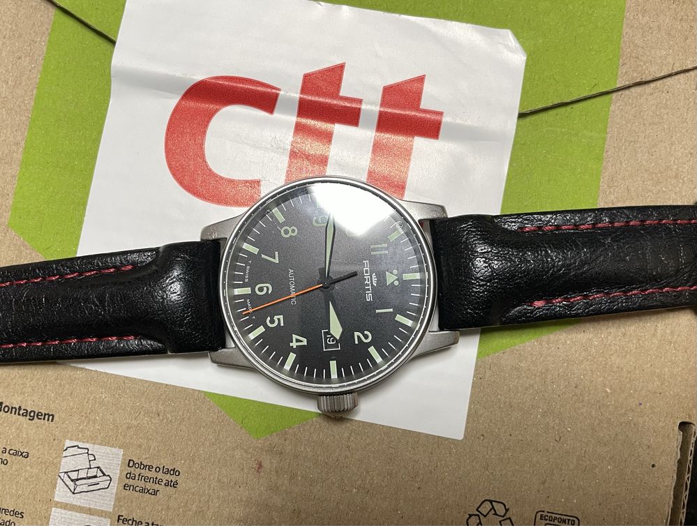 Relogio Fortis Flieger automático