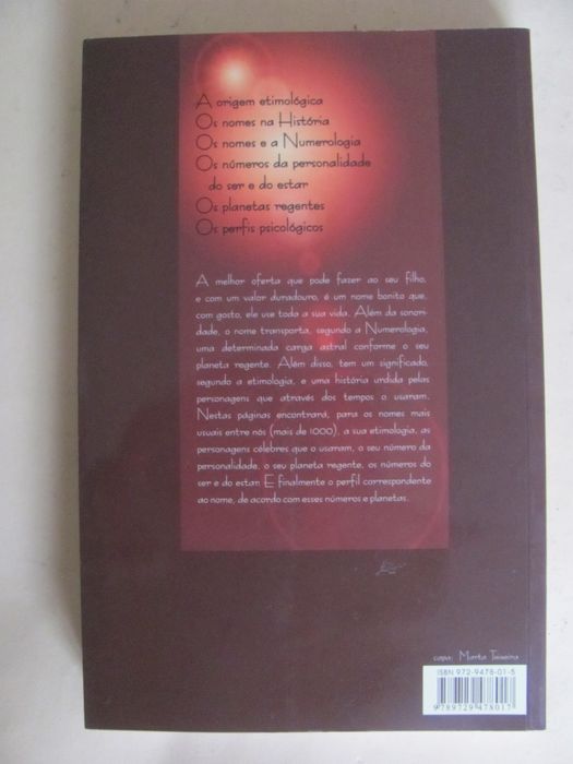 Mil e tal Nomes Próprios de Ana Belo
