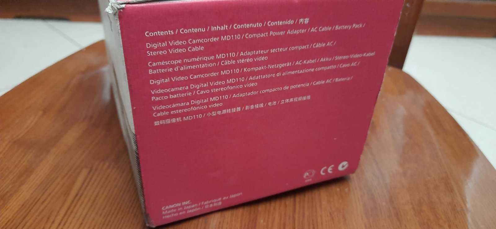 Цифровая видеокамера Canon MD110 новая в коробке с паспортом