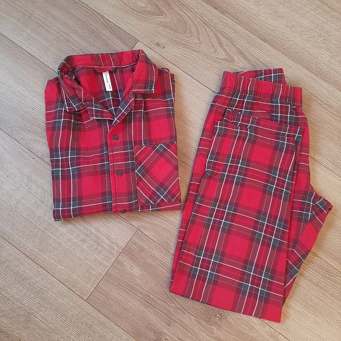 Bawełniana piżama w krate 146/152