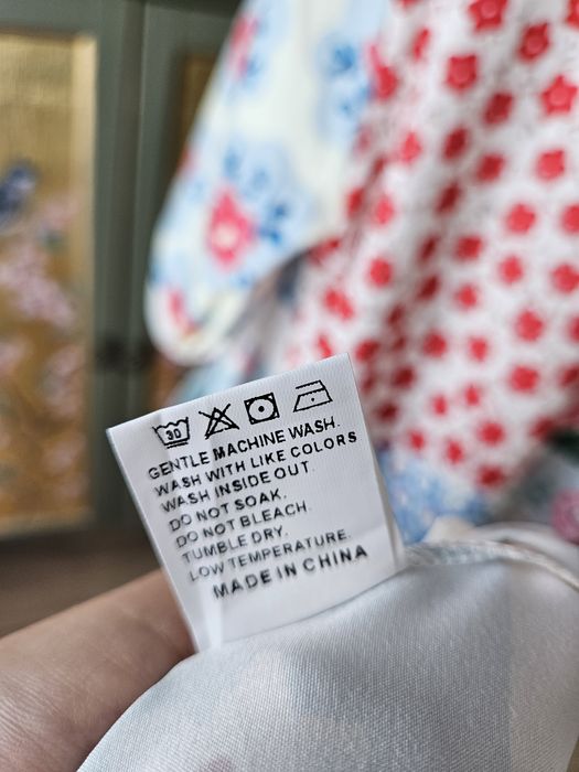 Letnia długa Sukienka Damska Plus Size XXL - Kwietny Patchwork Maxi