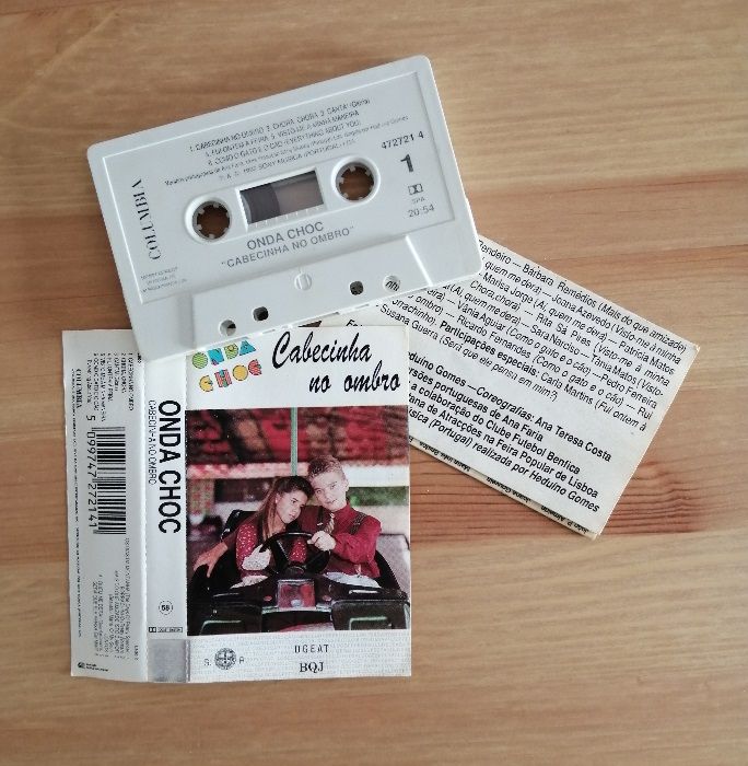 Onda Choc Cassete Cabecinha no Ombro 1992