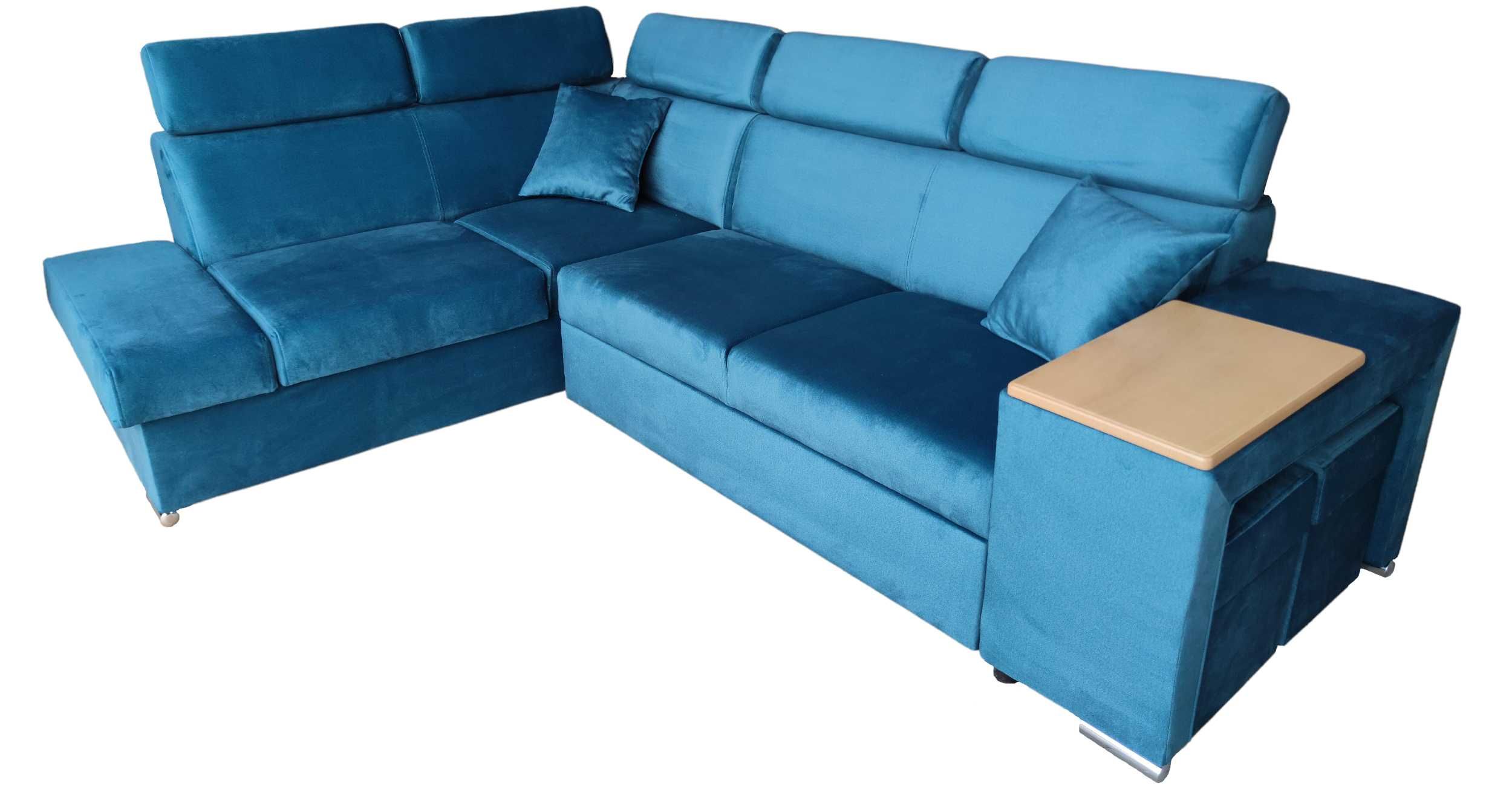 Narożnik Sofa Porto  Dowóz Gratis* Na WYMIAR. Gąbka HR, Sprężyny