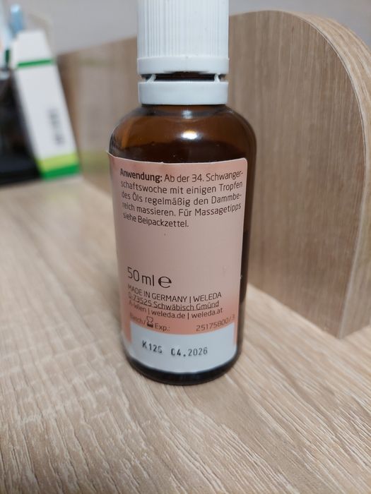 Олія для профілактики розривів під час пологів Weleda