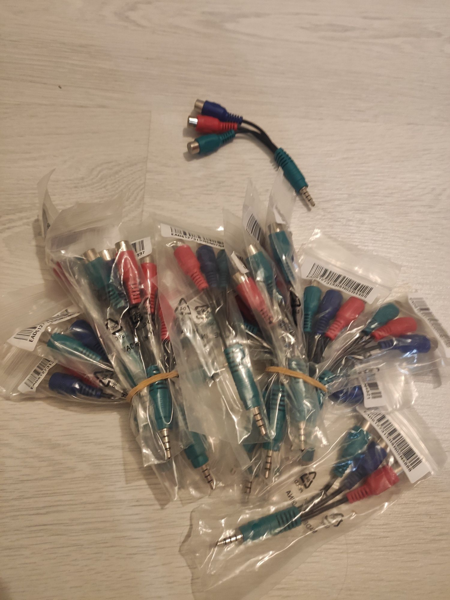 Адаптер Value Jack на 3 RCA