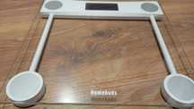 Waga łazienkowa precyzyjna  Homebuds, szkło, 180kg, LCD, step-on, NOWA
