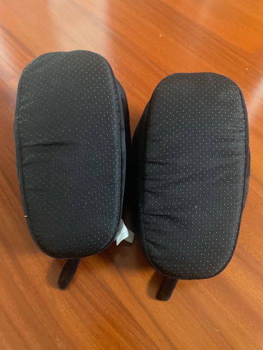 Kapcie Łapcie Bambosze Kotki Czarne 38/39