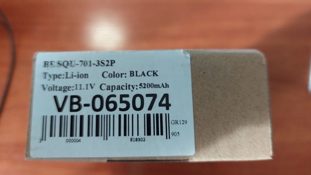 Акумулятор для ноутбука Новий