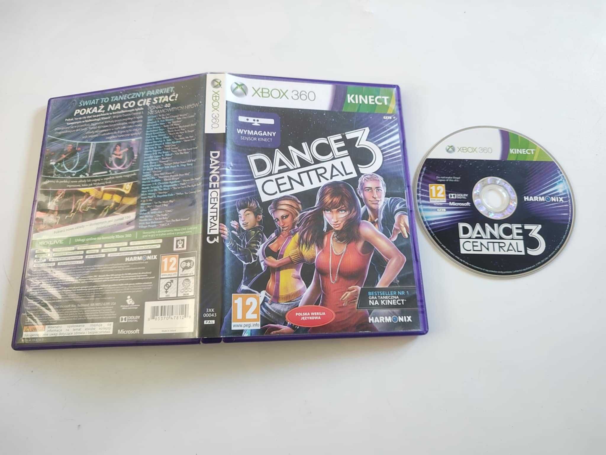 Gra Xbox 360 Dance Central 3 PL