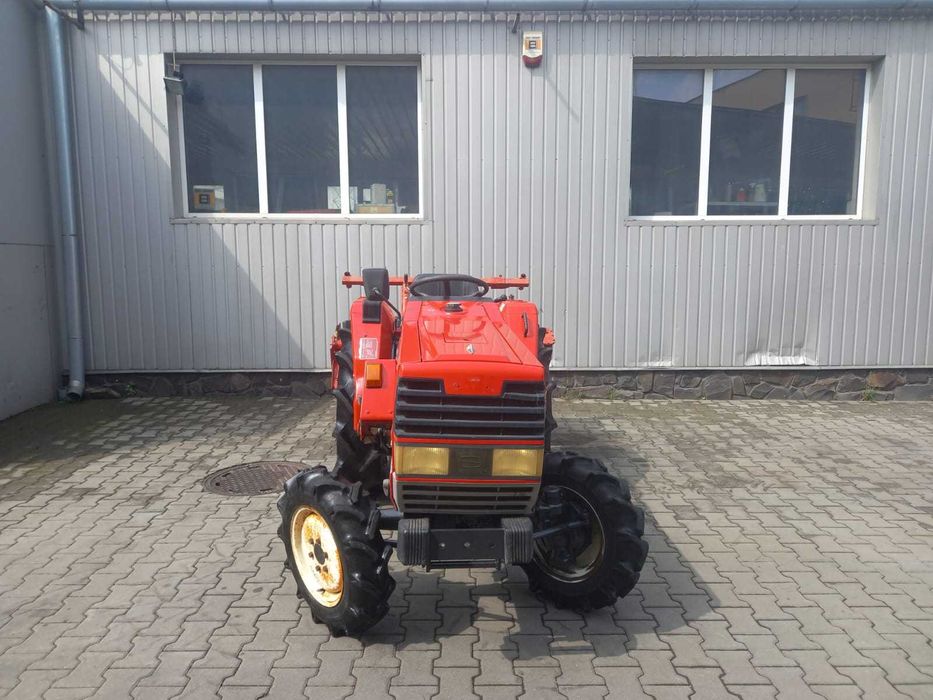 Japoński traktorek Shibaura D228 z glebogryzarką 4x4 22 km