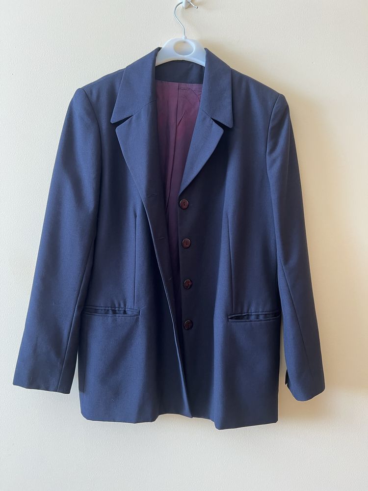 Blazer azul marinho 42