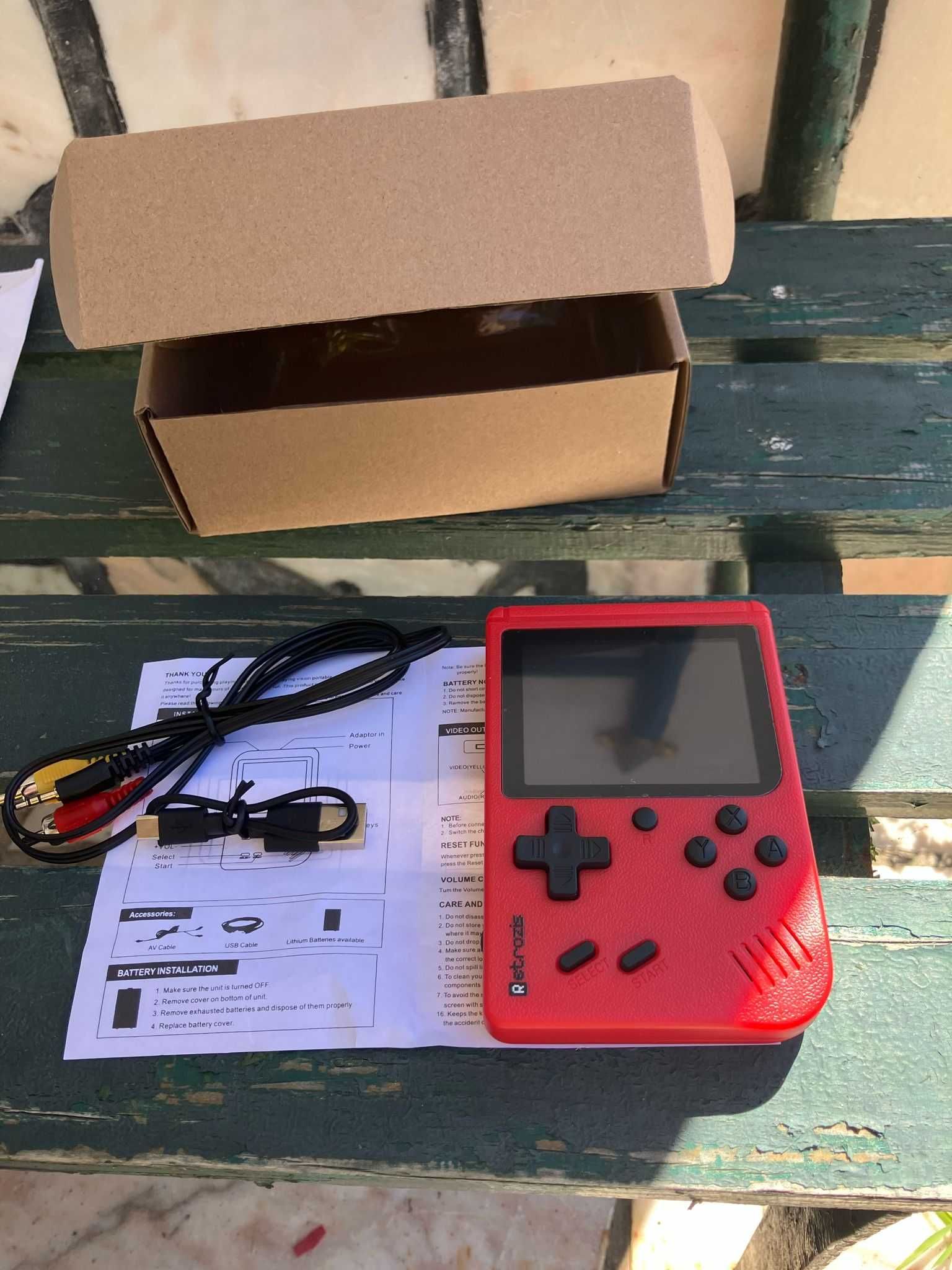 Consola retrozis com 400 jogos nova