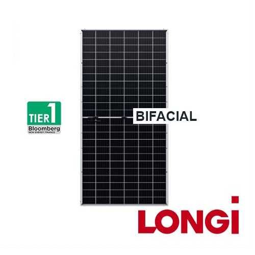 Солнечные панели Longi LR8-66НGD-615M Bifacial N-type 40В 16А 615Вт