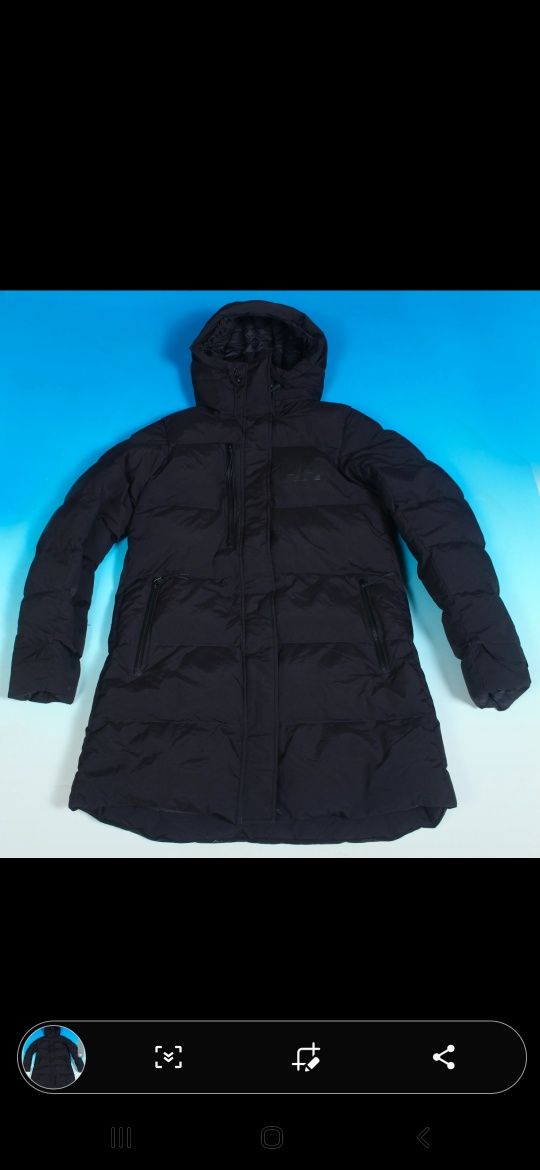 Płaszcz puchowy,parka męska.HELLY HANSEN