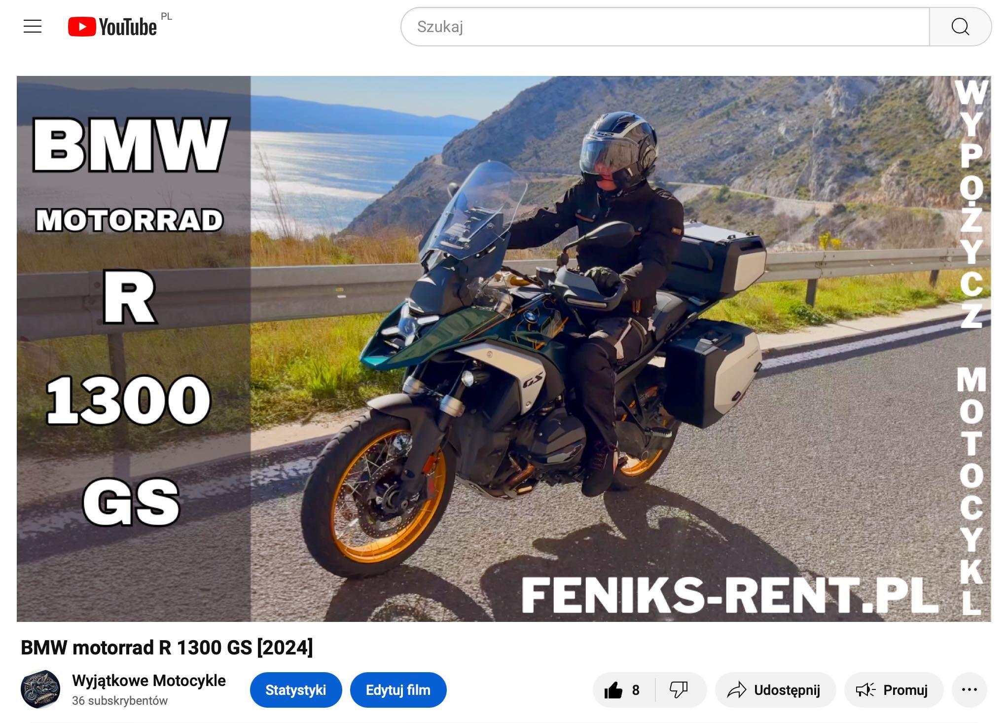 BMW Motorrad R 1300 GS NOWOŚĆ - Wypożyczalnia Wyjątkowych Motocykli