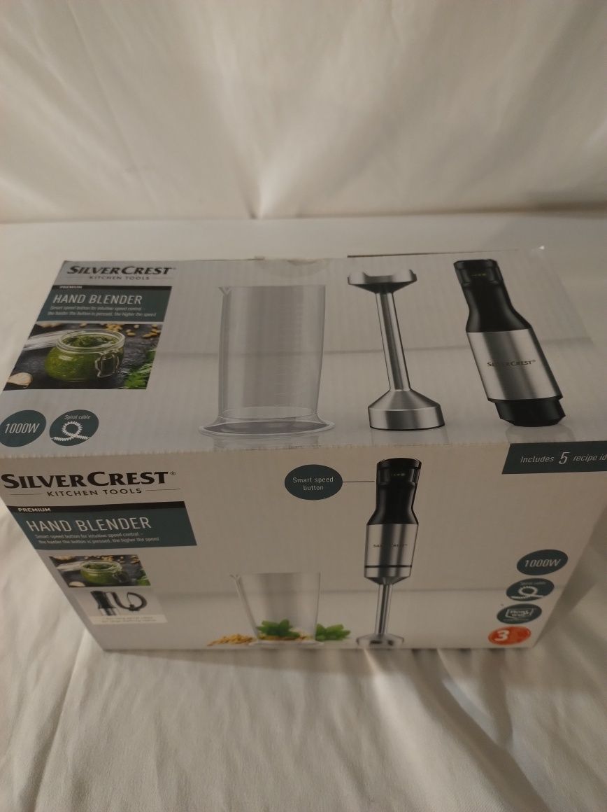 Blender ręczny zestaw 1000W SilverCrest