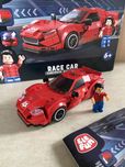 Elefun klocki zestaw race car 8819 samochód wyścigowy