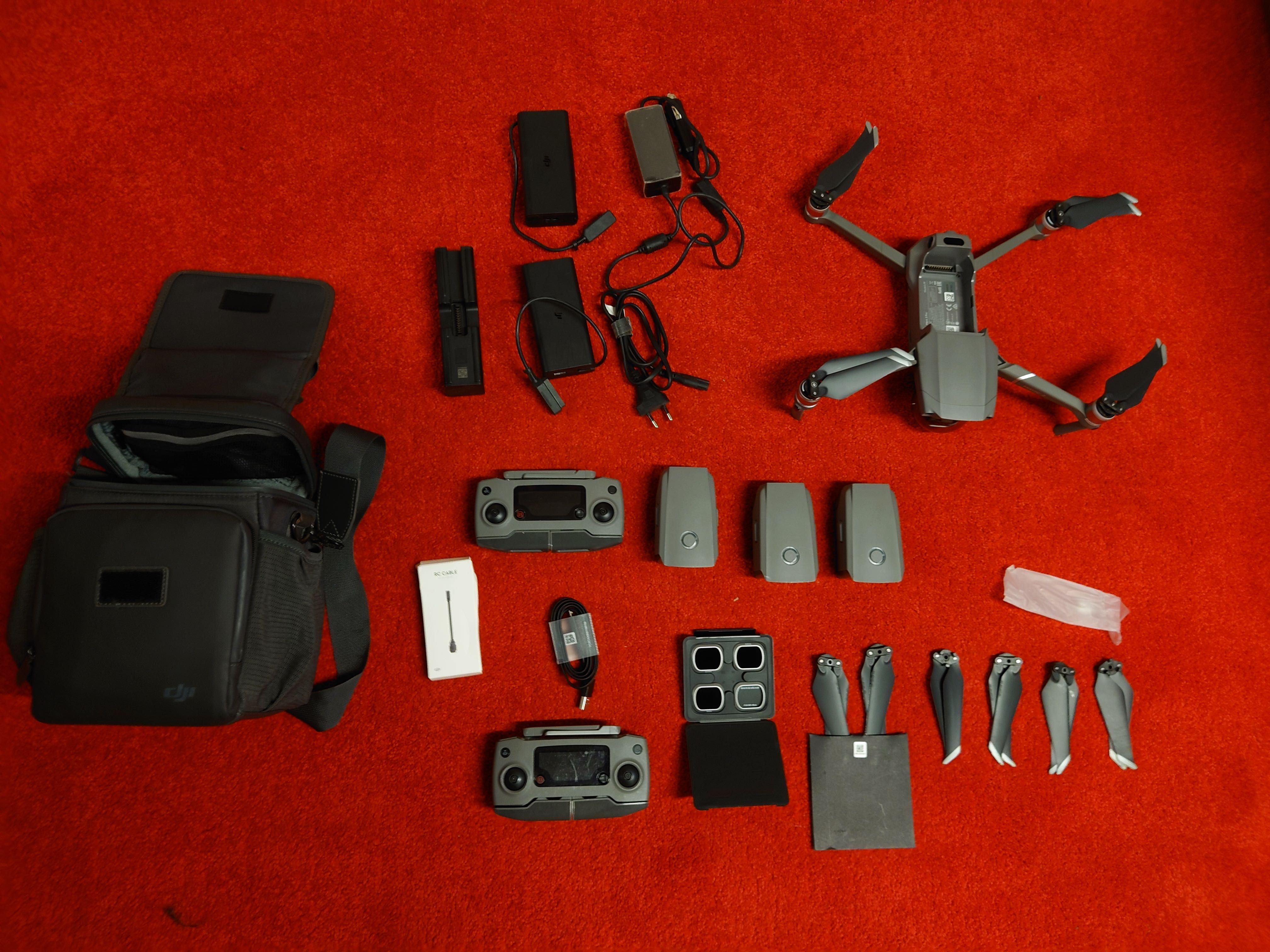 Drone DJI Mavic 2 Pro + Fly More Combo + comando extra + extras