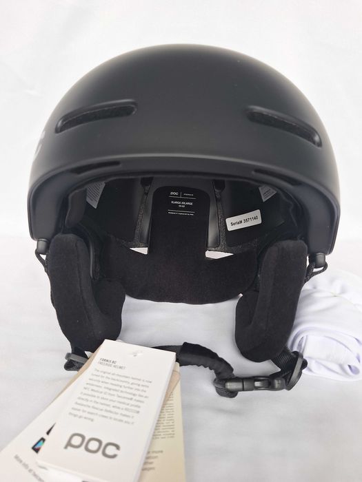 Kask narciarski POC Fornix BC Mips Uranium Black Matt XL/XXL 59-62cm