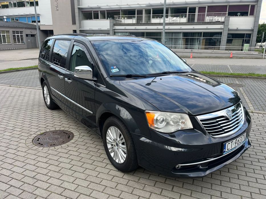 Lancia Voyager Chrysler Voyager-bezproblemowyOSZCZĘDNY diesel-brdzo zadbany-GRAFITOWY
