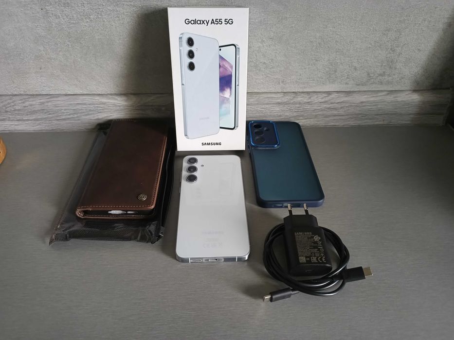 Смартфон Samsung Galaxy A55 5G 8/128GB Awesome Iceblue