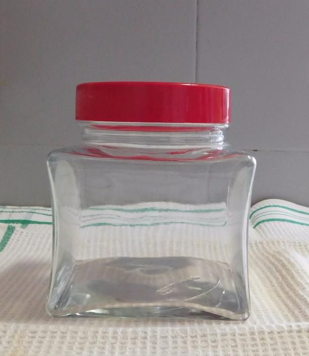 Frascos de vidro de conservação marcas FIDO e PASABAHCE