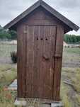 Wc drewniane toaleta