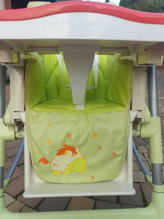 Krzesełko / fotelik do karmienia dziecka regulowany + GRATIS