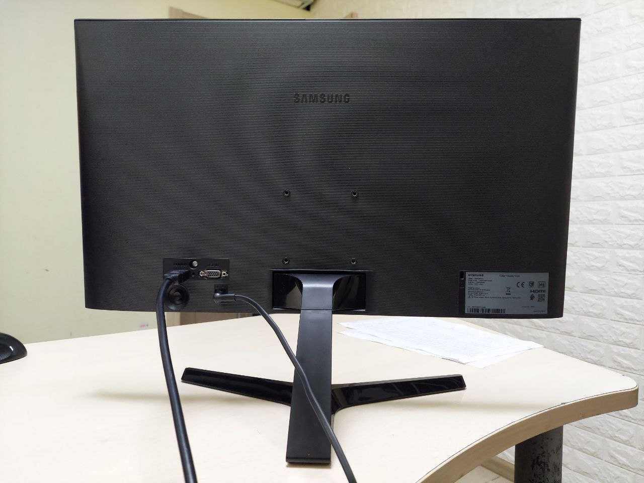 Монітор 24" Samsung S24F356F FullHD, PLS-матриця, LED, HDMI, VGA