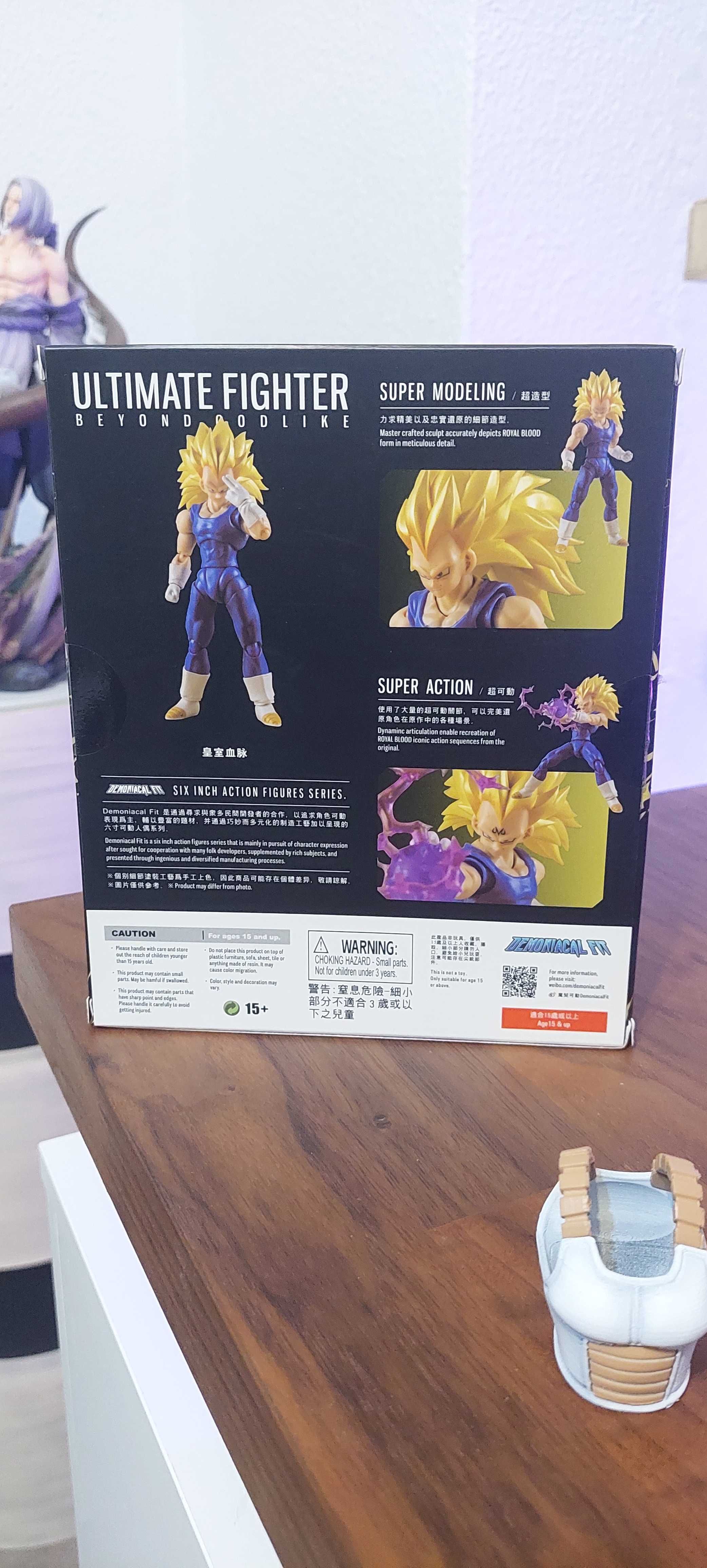 Dragon Ball Vegeta Demoniacal Fit Custom para S.H.Figuarts
