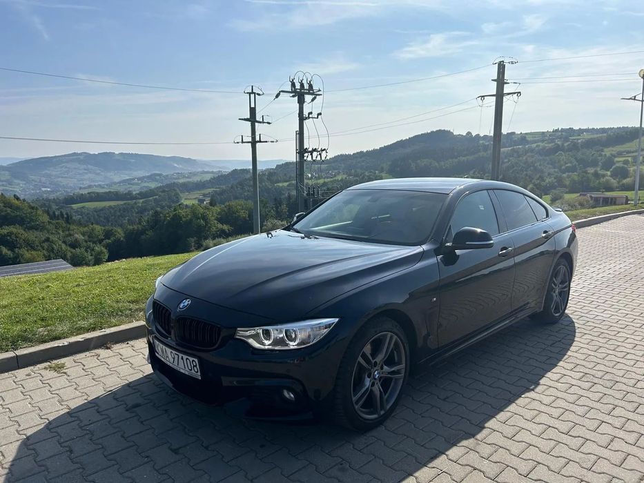 BMW Seria 4 BMW F36 428ix 2015r salon Polska, ceramika, wydech, M Pakiet