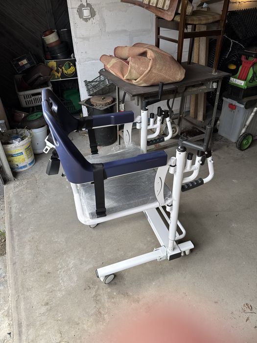 Wózek transportowy chorych hydrauliczny